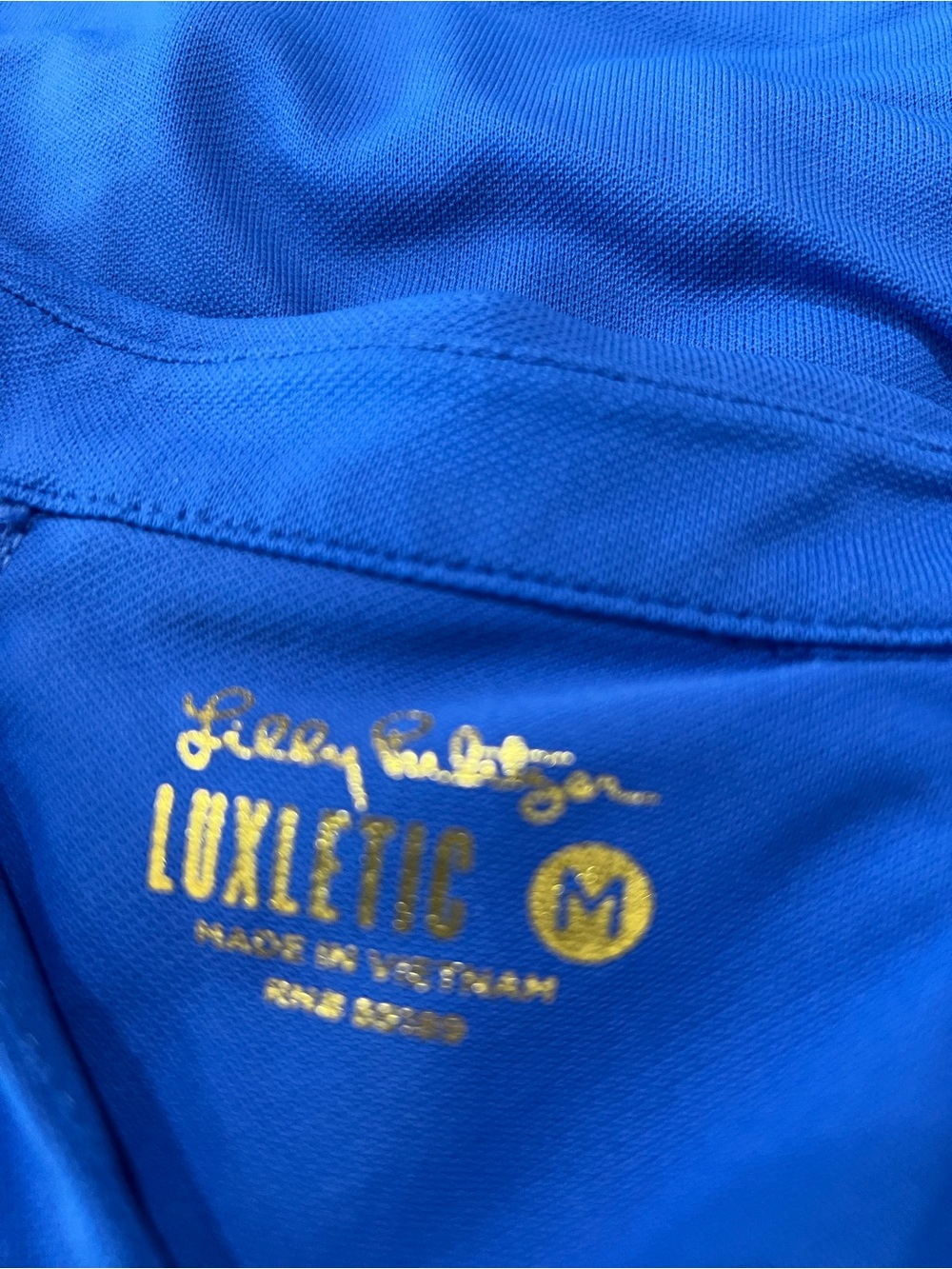 Lilly Pulitzer UPF 50+ Luxletic Martina Polo Top - Picture 3 of 4
